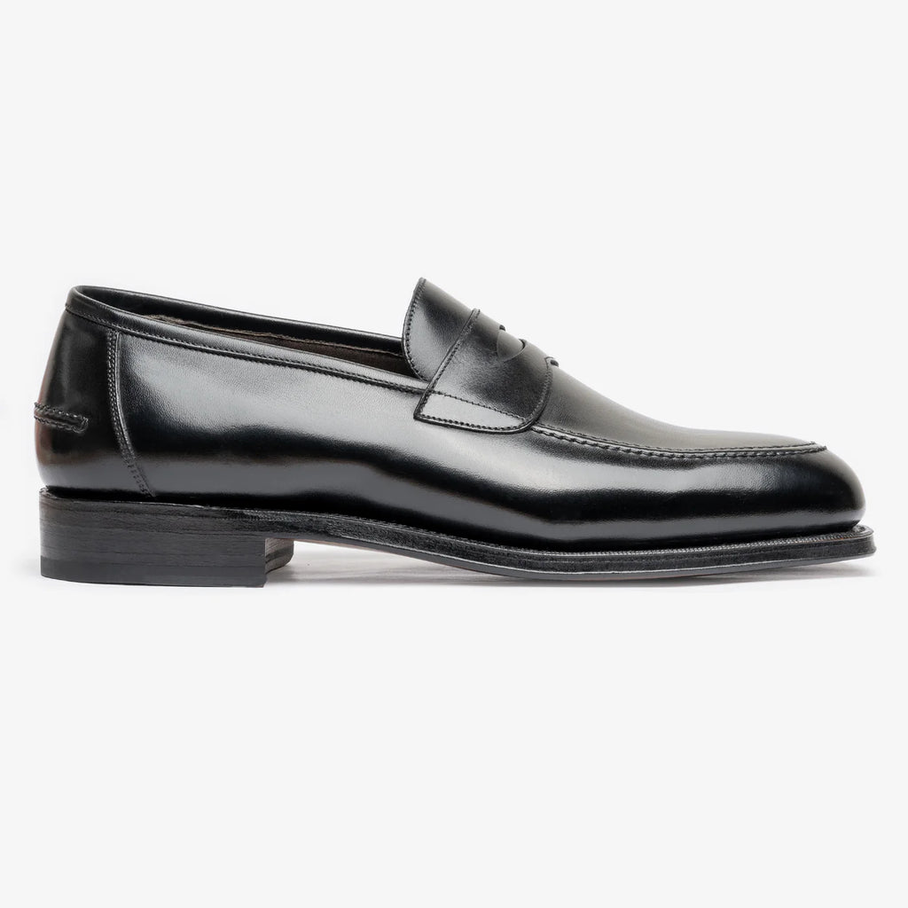 Italian Black Sonixc Penny Loafer - Bellora Italia