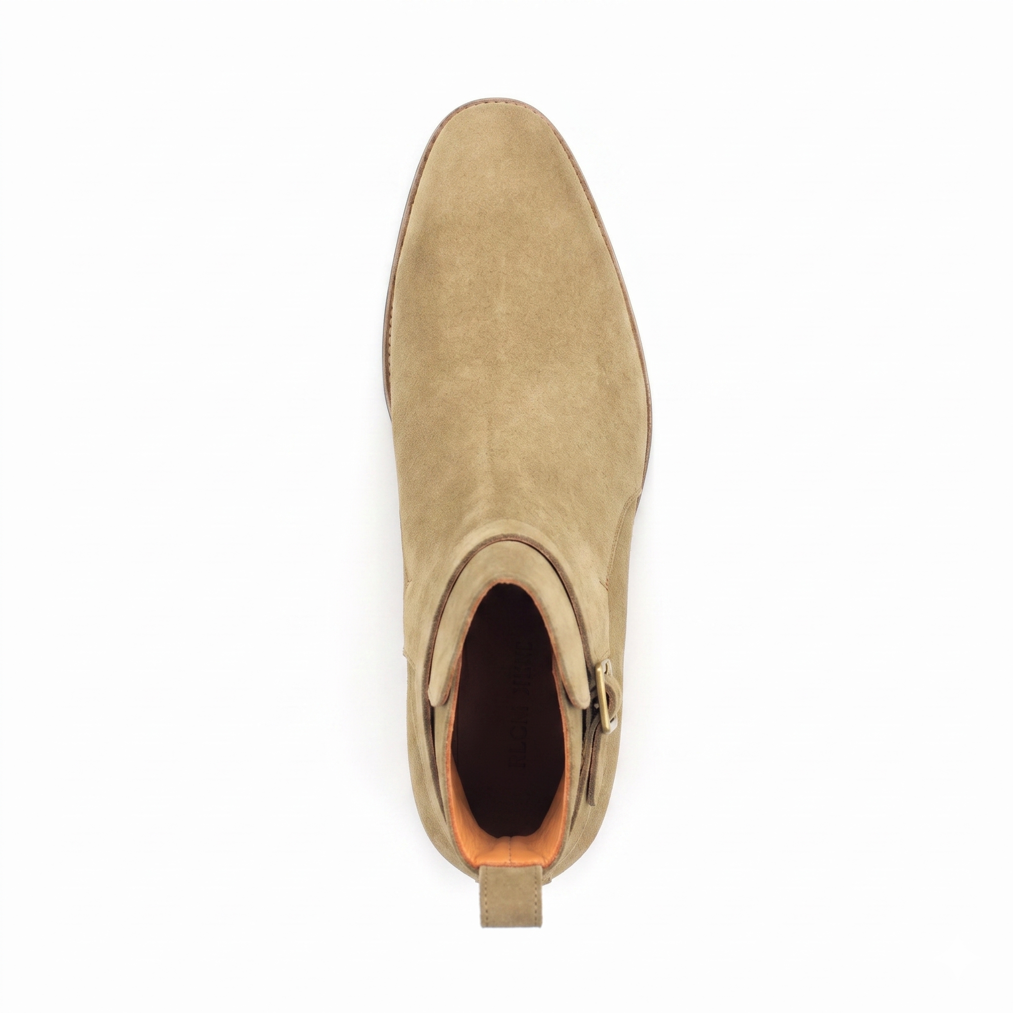 Height Increasing Sabbia Beige Suede Jodhpur Boots
