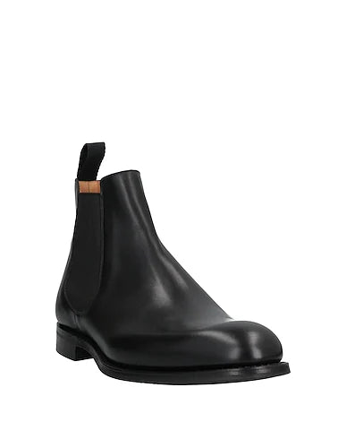 Black Leather "Altieri" Chelsea Boots