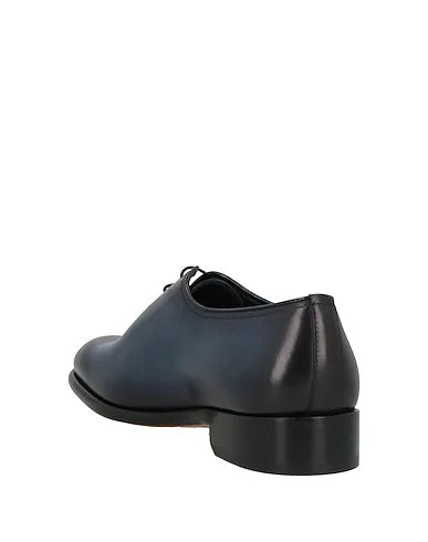 Luxury Edition - Midnight Blue Leather "Azzurro" Wholecut Oxfords