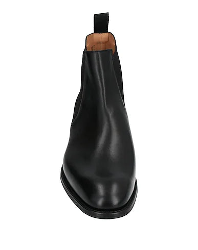 Black Leather "Altieri" Chelsea Boots
