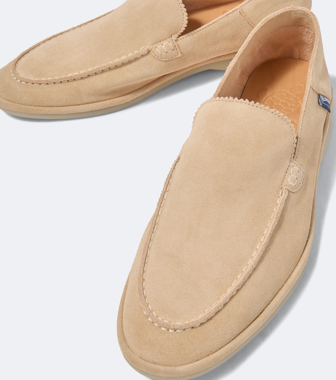 Height Increasing Sand Suede "Bellante" Summer Loafers