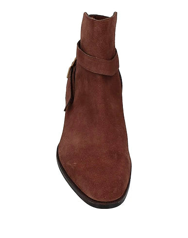 Cognac Suede "Savona" Jodhpur Boots