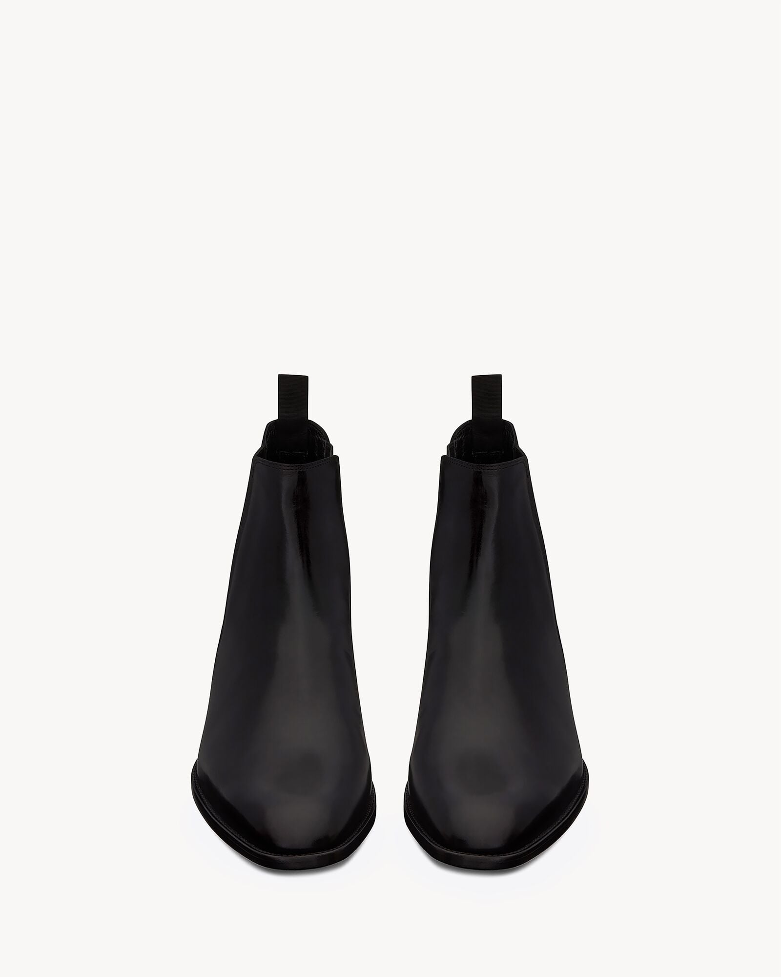 Height Increasing Orsini Black Leather Chelsea Boots