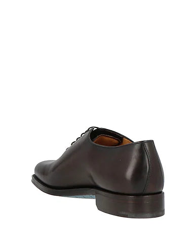 Height Increasing Varenzo Dark Brown Leather Wholecut Oxfords