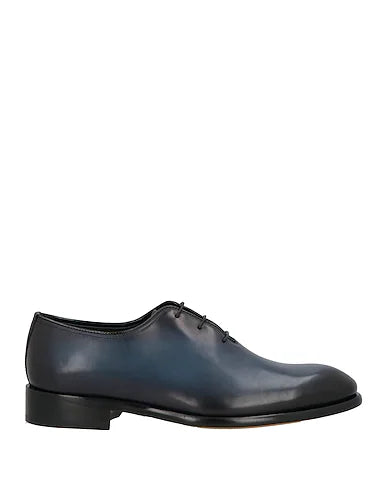 Luxury Edition - Midnight Blue Leather "Azzurro" Wholecut Oxfords