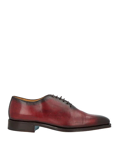 Luxury Edition - Burgundy Patina Leather "Rosario" Wholecut Oxfords