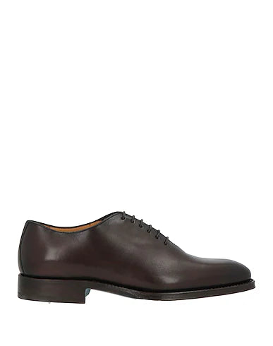 Height Increasing Varenzo Dark Brown Leather Wholecut Oxfords