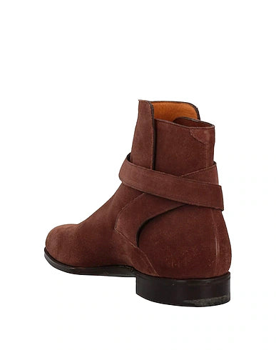 Cognac Suede "Savona" Jodhpur Boots