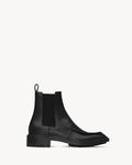 Black Lug Sole "Torino" Chelsea Boots