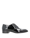Black Patent Leather "Valdoro" Wholecut Oxfords