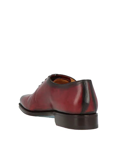 Luxury Edition - Burgundy Patina Leather "Rosario" Wholecut Oxfords