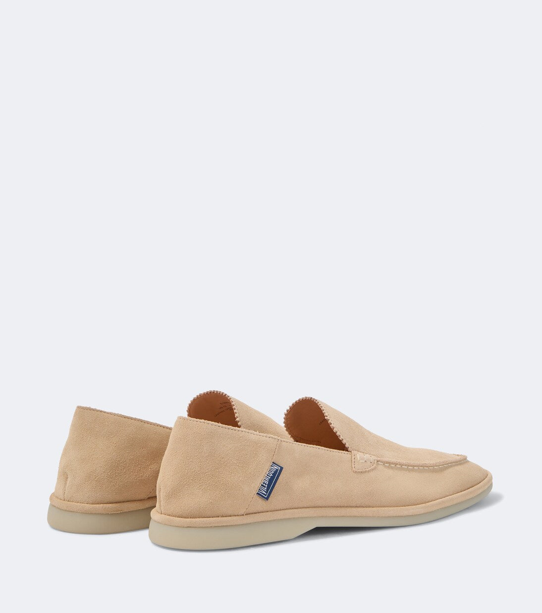 Height Increasing Sand Suede "Bellante" Summer Loafers