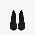 Black Suede "Venezia" Chelsea Boots