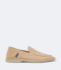 Height Increasing Sand Suede "Bellante" Summer Loafers