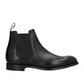 Black Leather "Altieri" Chelsea Boots
